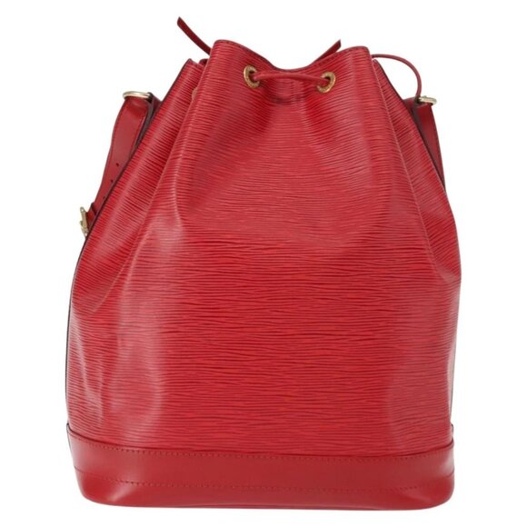 LOUIS VUITTON Epi Noe Shoulder Bag Red M44007 LV Auth 147706 - Picture 3 of 16
